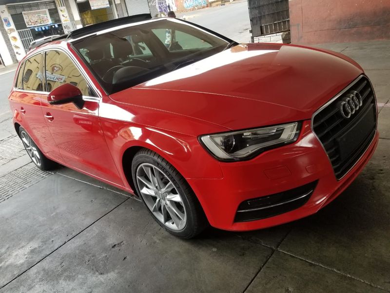 2016 Audi A3 Sportback 1.8 TFSI Ambition, Red with 107000km available now!