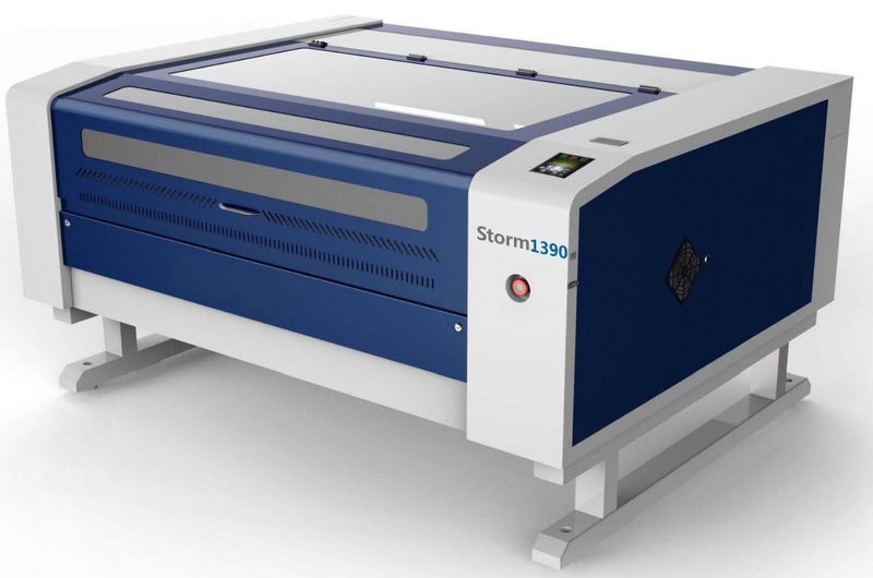 Laser Cutter Masjien 100 Watt Tube Bed Size 1300 mm X 900 mm