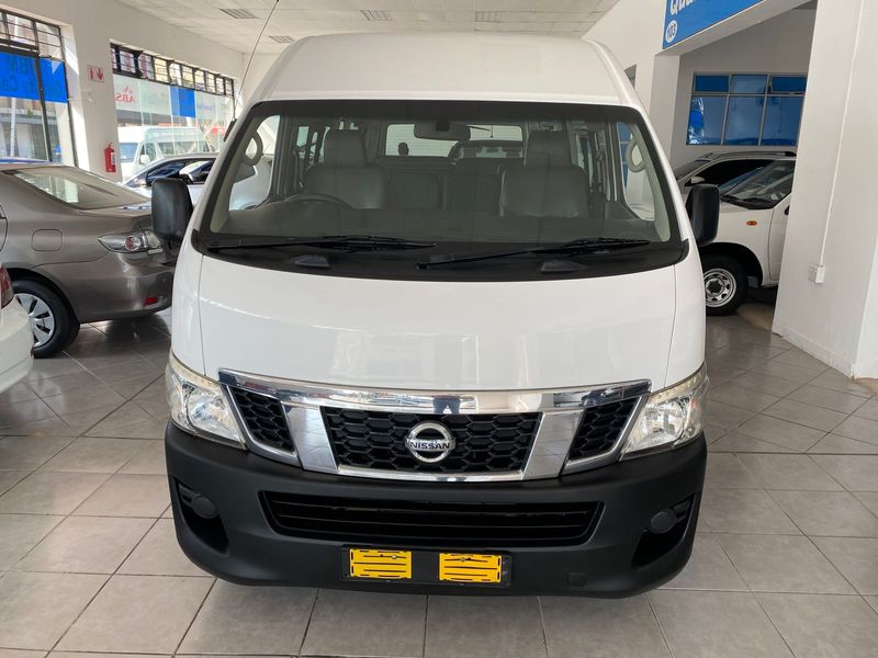 2018 NISSAN NV350 2.5 IMPENDULO 16 SEATER WHATSAPP- MOHAMMED (ZERO)836004920 123291km