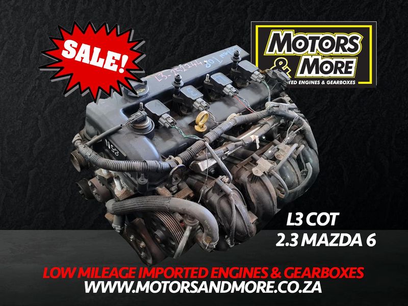 Mazda 2/3 L3 VVTI 2.3 (Coil On-Top) Engine For Sale - No Trade in Needed
