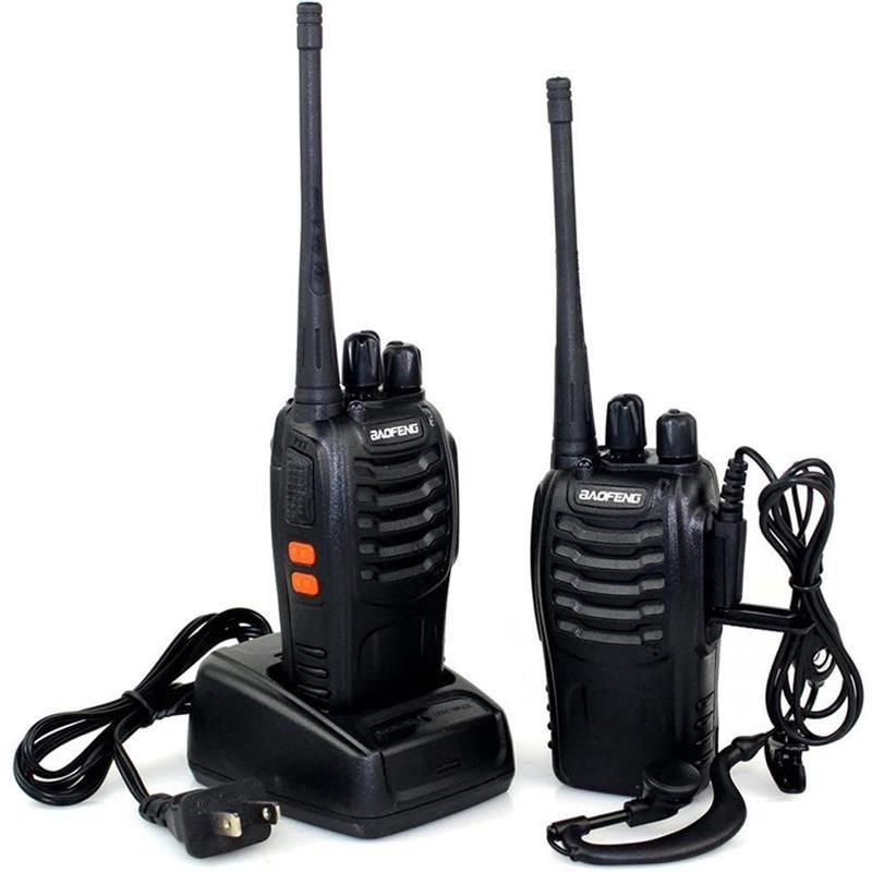 A Pair 2way Radio Set Walkie Talkie 00-470MHz Uhf FM Transceiver