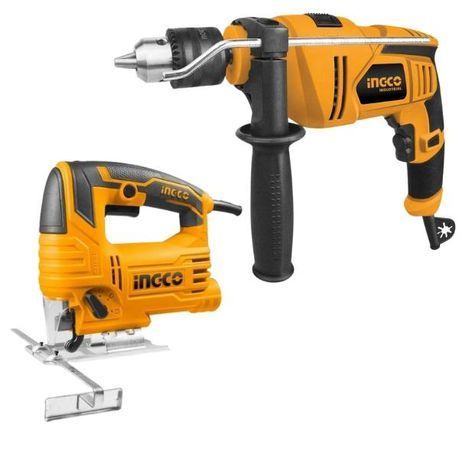 Ingco - Impact Drill 850W and Jig Saw 570W Combo