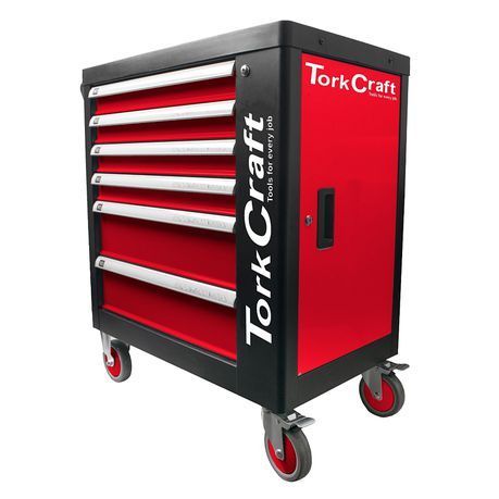 Tork Craft 6 Drawer Roller Tool Cabinet on Castors with 184 Pieces