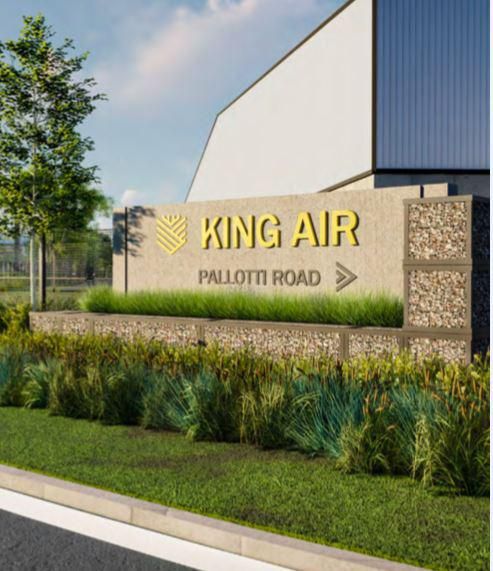 King Air Industria is a world-class industrial park in a secure, landscaped environment