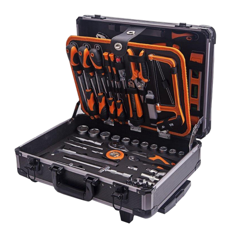 Kendo - 161 Piece Complete Tool Set - Including Strong Aluminium Case