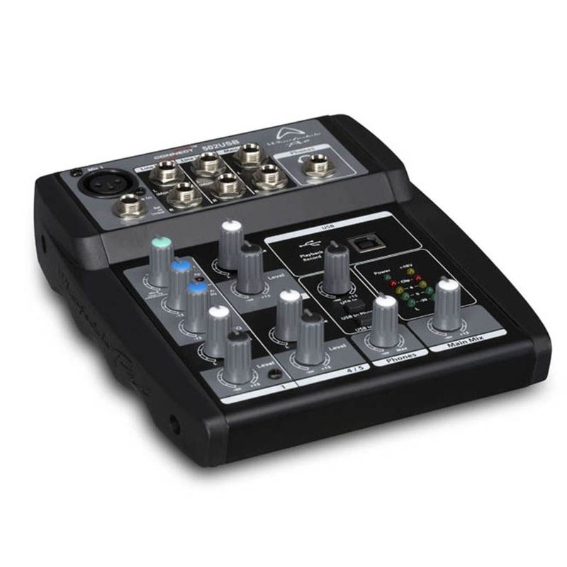 Wharfedale Connect 502USB 5-Channel Mixer