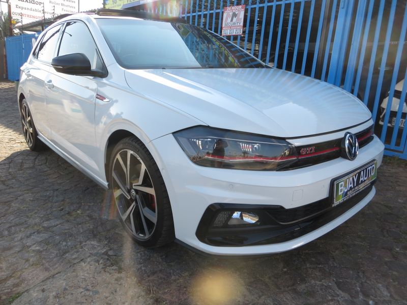 2019 Volkswagen Polo 2.0 TSI GTI DSG, White with 38000km available now!