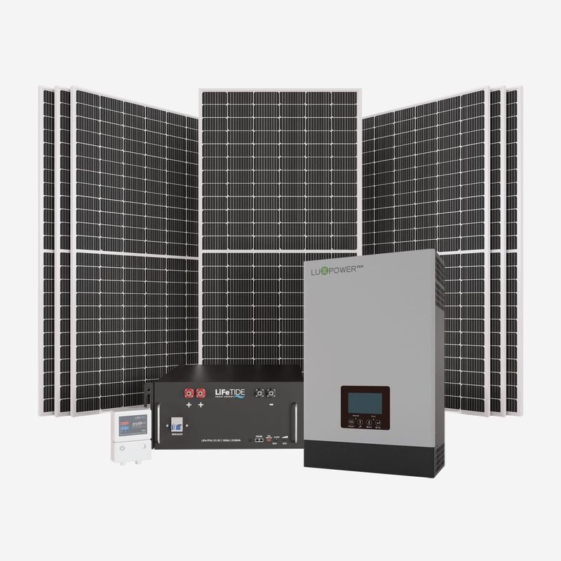 Brand New 5kW LuxPower Solar Power Kit Single Battery