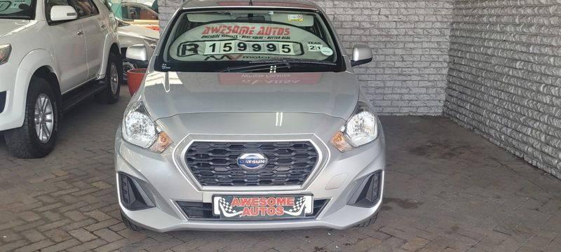 Silver Datsun Go 1.2 Mid with 43820km available now! PLEASE CALL NOW AWESOME AUTOS &#64;0215926781