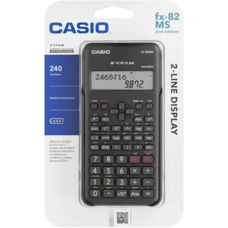 Casio FX-82 Scientific Calculator FX82MS - Brand New