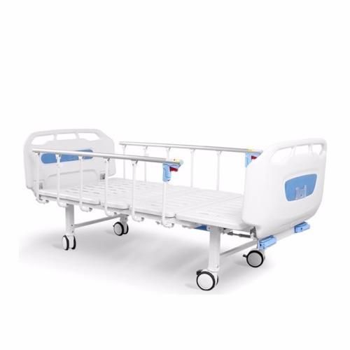 2 Crank Manual Hospital Bed - Backrest and Legrest Adjustable with lockable Castors. FREE DELIVERY