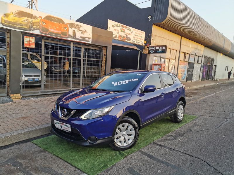 2014 Nissan Qashqai 1.2T Visia - Only 110 000km