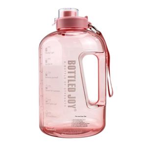 100% Leakproof 1.5L Motivation Water Bottle for Sports Plastic