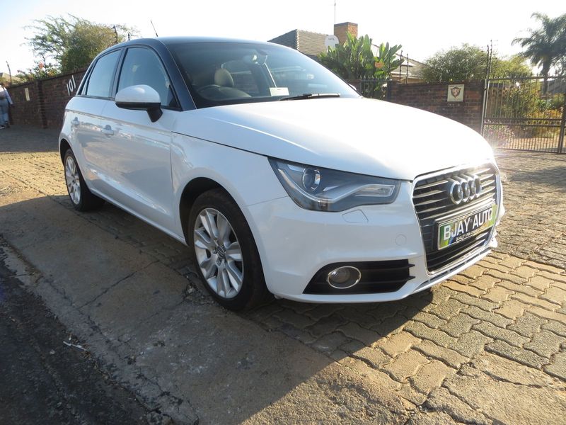 2016 Audi A1 Sportback 1.4 TFSI Ambition S Tronic, White with 88000km available now!