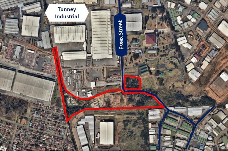 Vacant industrial land available for sale in Tunney