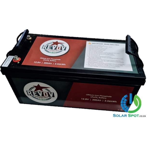 Revov 12.8V, 200Ah (2.56kWh) Lithium battery Durbanville Gumtree