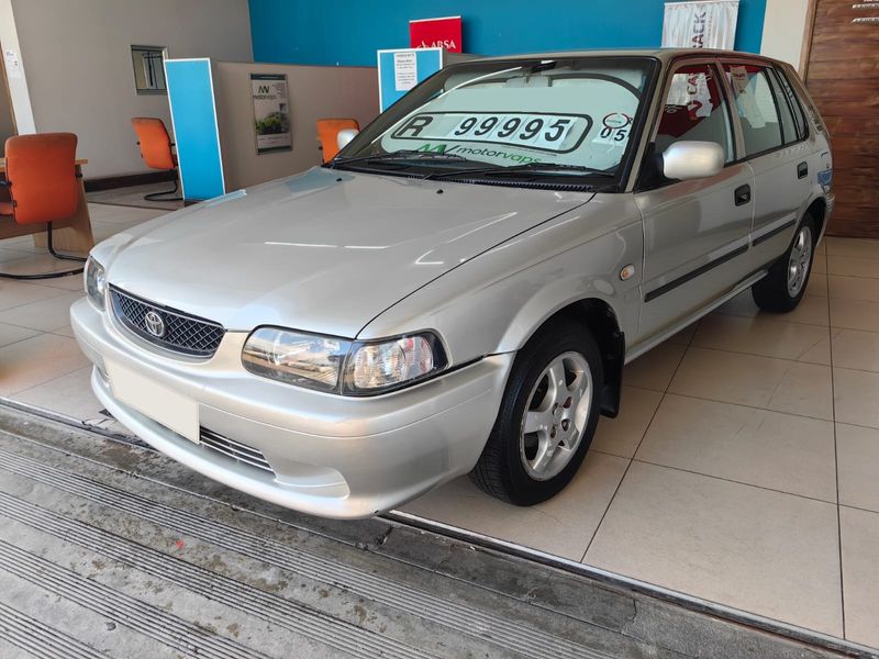 2005 Toyota Tazz 130 XE, with 77392kms at PRESTIGE AUTOS 021 592 7844