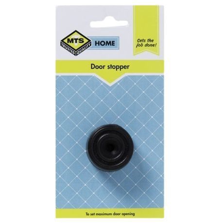 MTS - Home Door Stopper - Black 1 Piece