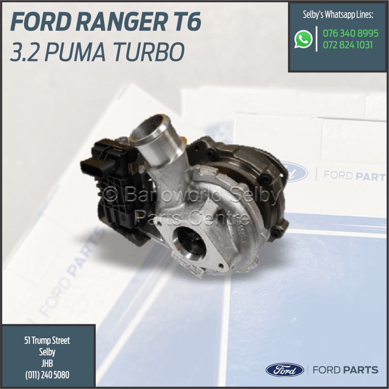 New Genuine Ford Ranger T6 3.2 Puma Turbo