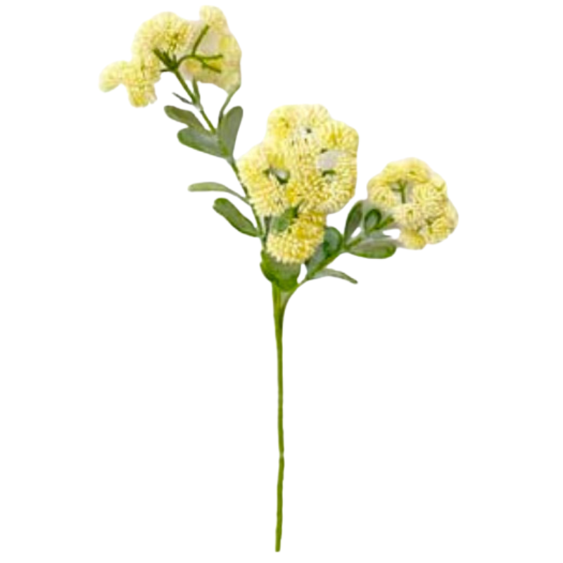 Toolhome Blossoms - Sedum - Cream (Pack of 12 Sprays) - 56cm