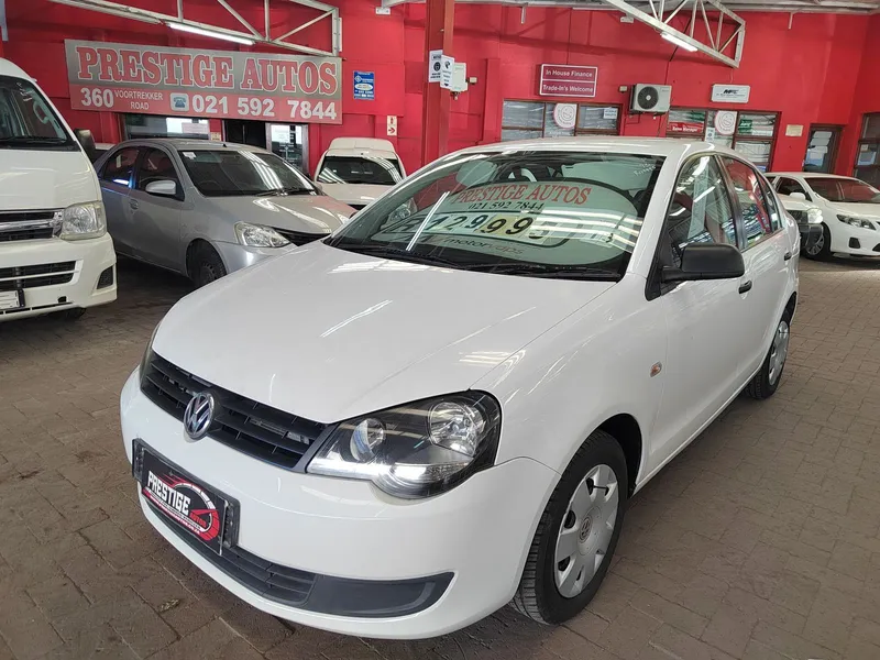 2013 Volkswagen Polo Vivo Sedan 1.6 Base with 167461kms at PRESTIGE AUTO SALES 021 592 7844