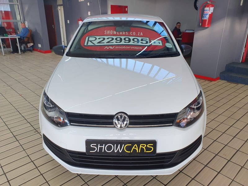 WHITE Volkswagen Polo Vivo Hatch 1.4 Trendline with 36669km available now!