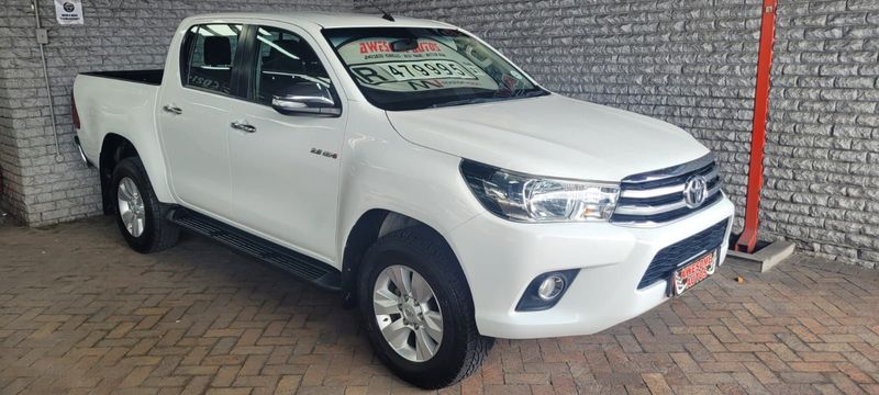 2017 Toyota Hilux 2.8 GD-6 D/Cab 4x4 Raider AUTOMATIC WITH 203181 KMS,CALL RANDALL 069 554 2272