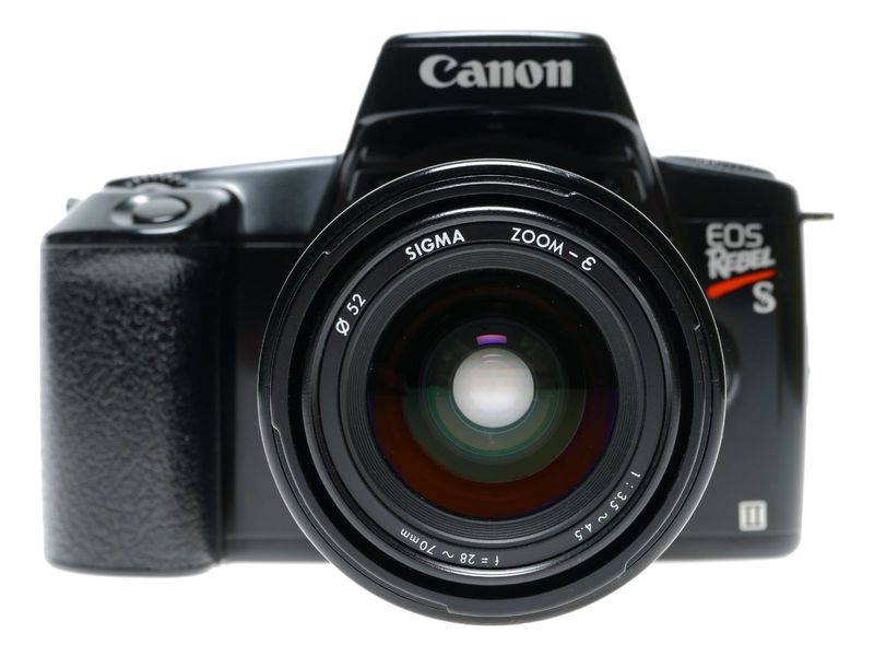 Canon EOS Rebel SII 1000FN QD 35mm SLR Film Camera 1:3.5-4.5 f&#61;28-70