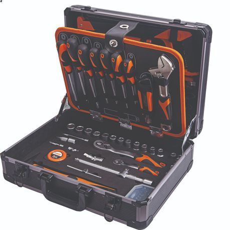 Kendo Tool Set including Aluminum Toolbox - 124 Piece Kit