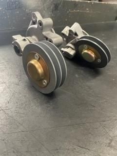 Deutz single and double grove pulley