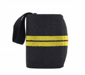 Nearly New Grip Wrist Wraps - Black / Yellow -