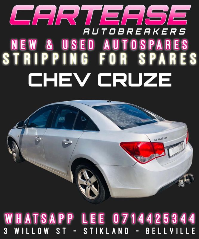 CHEV CRUZE 1.8LT STRIPPING FOR SPARES