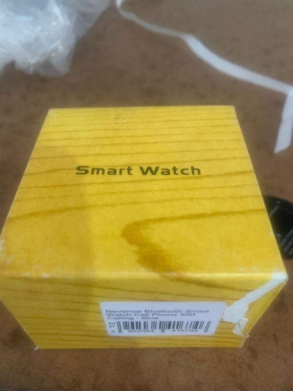 Recoverable Nevenoe Bluetooth Smart Watch - Blue NOT WORKING