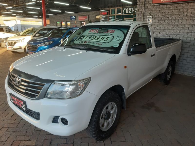 2012 Toyota Hilux 2.5 D-4D R/Body SRX IN GOOD CONDITION CALL MARLIN&#64;0731508383