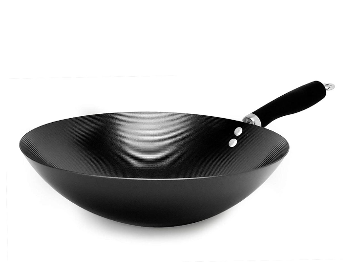 Gently Used Black Wok Pan