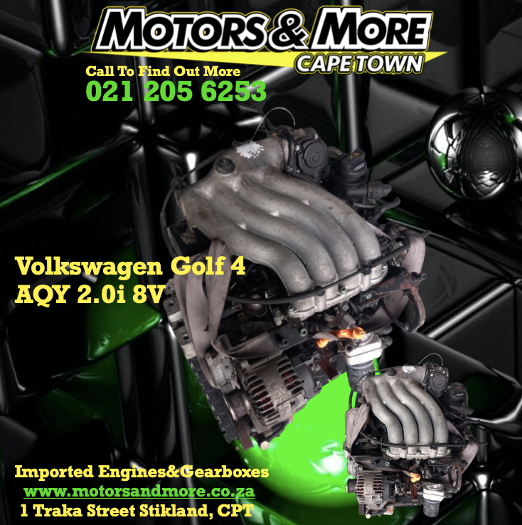 Volkswagen Golf 4 AQY 2.0 8V Engine For Sale
