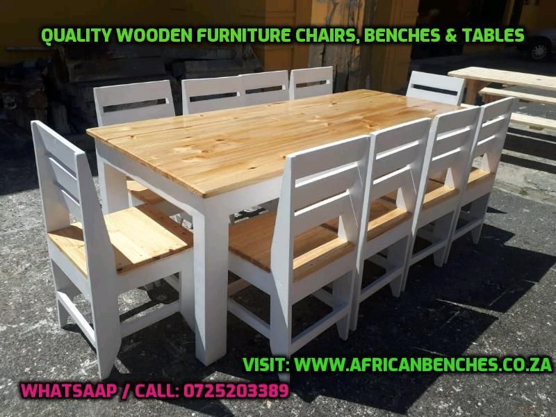 Top Range Pine Wood Indoor &amp; Outdoor Furniture