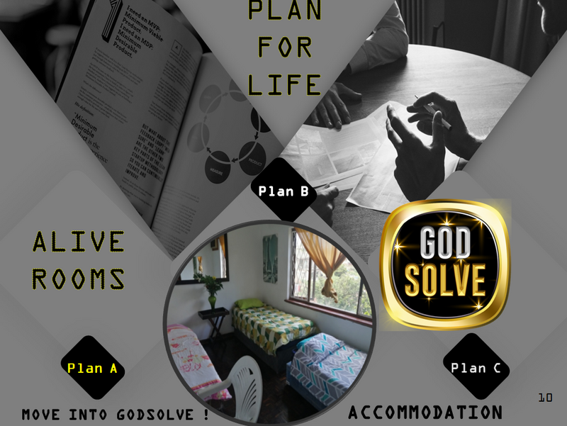 MIRACLE ROOMS AT GODSOLVE. Onsite mentors teach you to create a life of impact to succeed