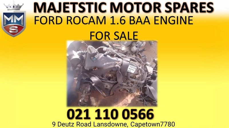 Ford Rocam 1.6 BAA used manual engine for sale