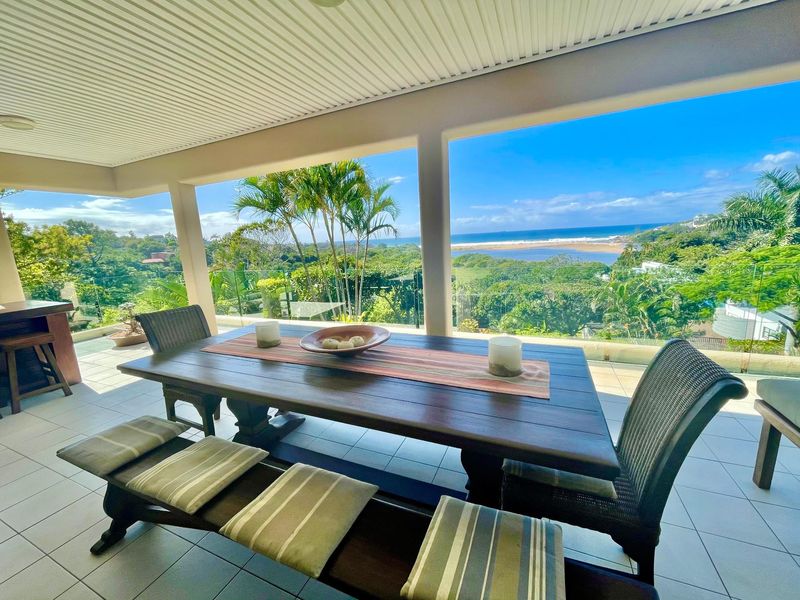 Breathtaking views from this upmarket and exquisite home