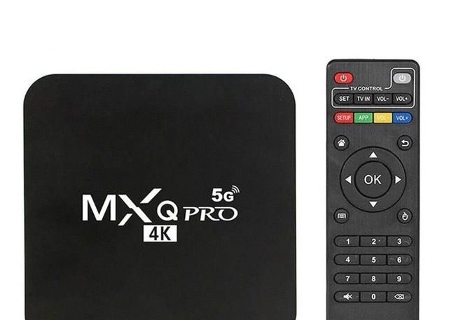 Recoverable MXQ PRO 5G Wifi Smart Media Pla 4K 1G 8GB HD Android TV Box WORKING COMPLETELY