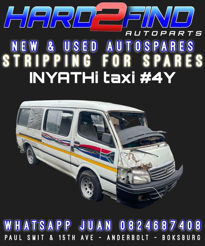 INYATHI TAXI #4Y BREAKING FOR PARTS