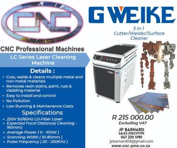 3in1 Fiber Laser Cutting / Welding / Cleaning Machine