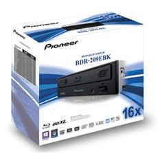 Pioneer BDR-209EBK Optical Disc Drive Internal Black Blu-Ray DVD Combo - Brand New
