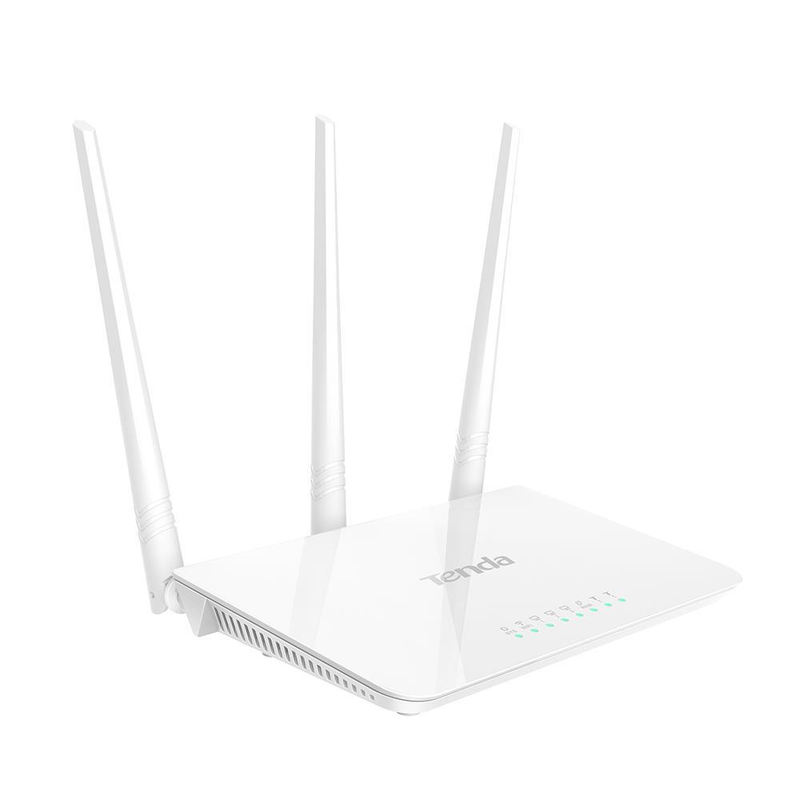 Tenda F3 Wi-Fi 4 Wireless Router - Fast Ethernet White - Brand New