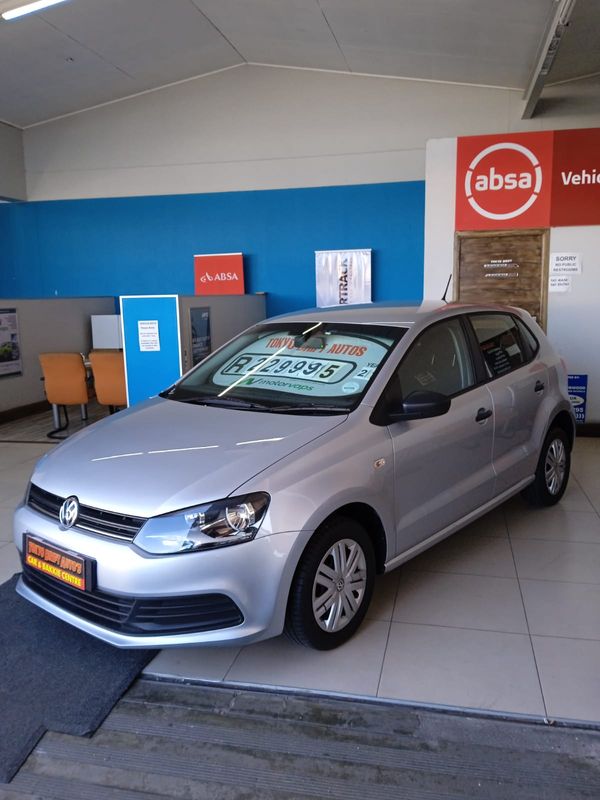 Silver Volkswagen Polo Vivo Hatch 1.4 Trendline with 43723km available now!