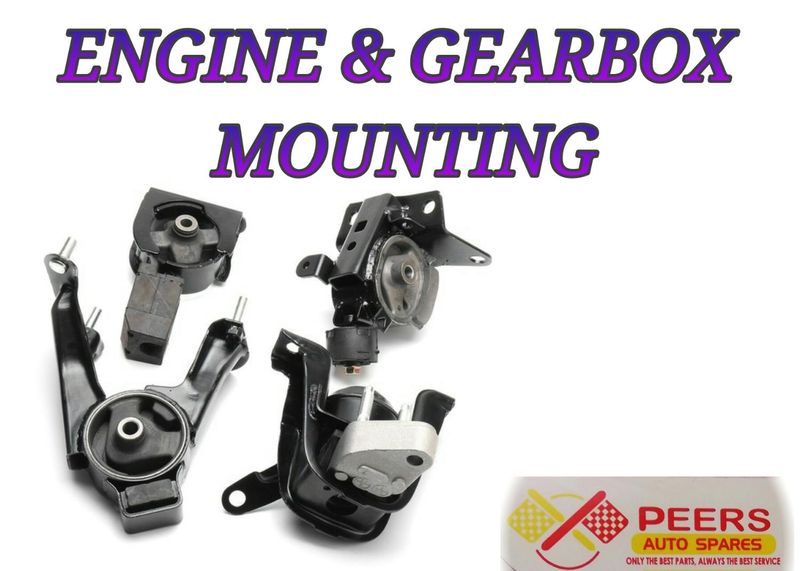 ENGINE AND GEARBOX MOUNTING FOR MOST VEHICLES