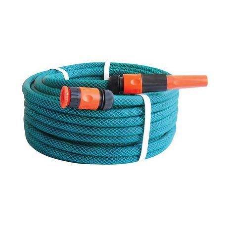 MTS 20m Garden Hose Pipe Set with Fittings (20mm 3/4&#34;)