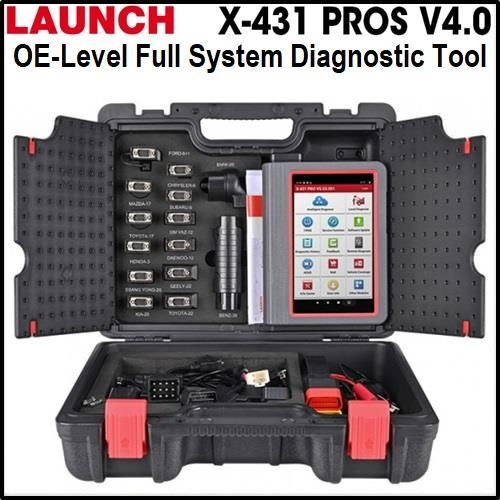 Launch X431 PROS OE-Level Full System Diagnostic Tool Support Guided Functions with 2 Years Free Upd