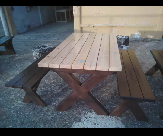 WOODEN QUALITY PATIO BENCHES